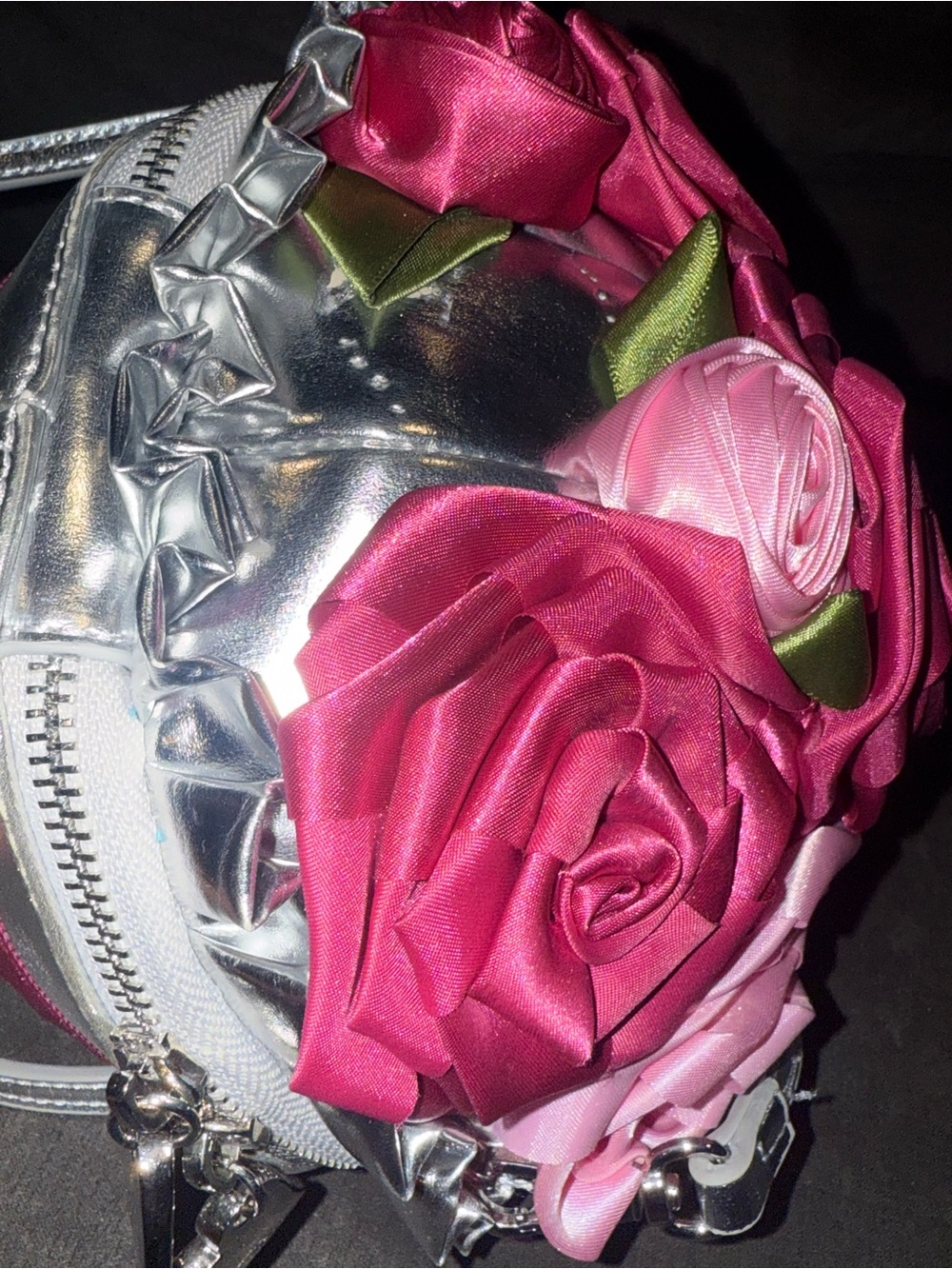 Betsey Johnson Kitsch Somethin New Bouquet Crossbody Bride Quinceañera Fairycore - Picture 8 of 15